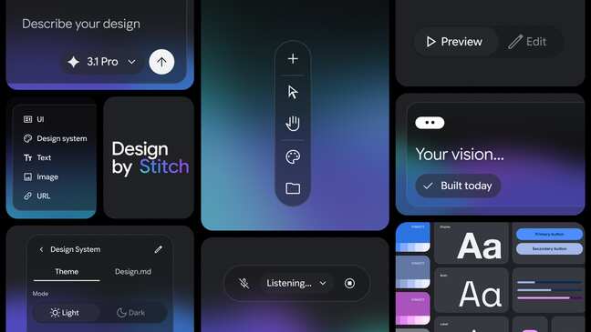 Google’s Stitch lets users edit UI design in real time using voice