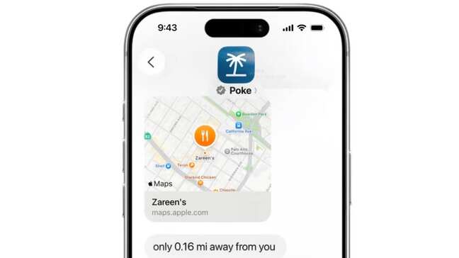 Apple approves Poke as its 1st AI agent on Messages for Business