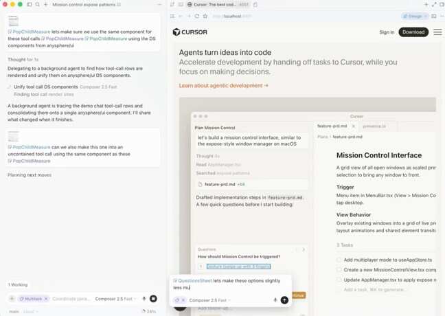Cursor unveils Design Mode to give AI agents better visual context