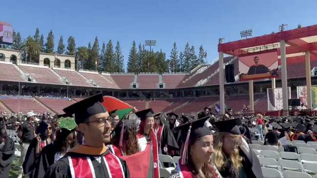 Pichai booed, hundreds walkout shouting 'ICE spies' & 'shame' slogans in Stanford