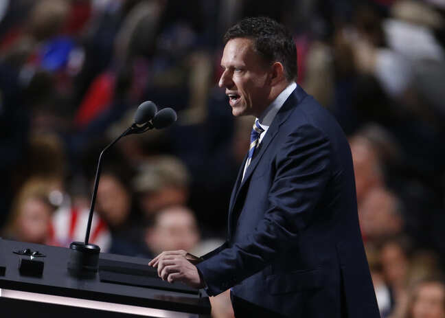 Peter Thiel offers dating service to secret retreat's attendees based on political leanings
