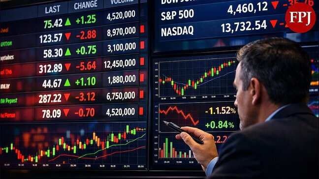 Sensex, Nifty rise on crude drop and global optimism