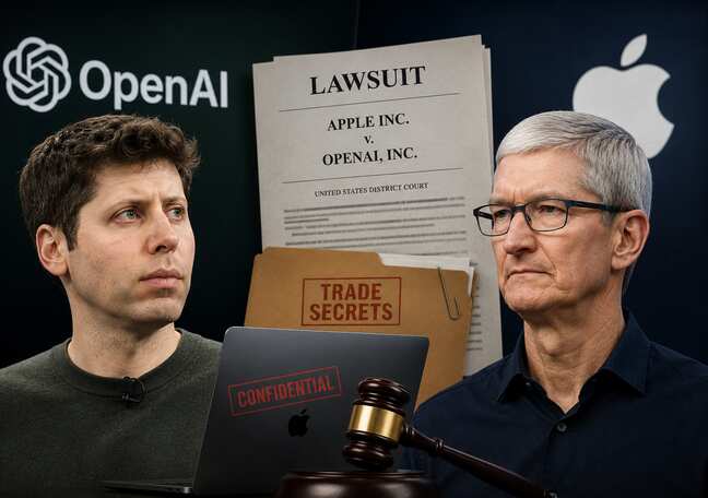What has Apple accused OpenAI of in a high-profile lawsuit?