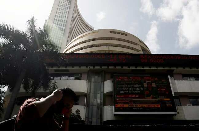 Sensex ends 1 point higher
