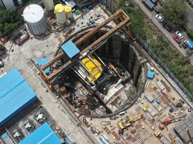 Second TBM begins excavation for Mumbai-Ahmedabad bullet train