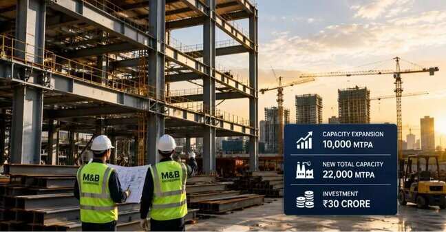 M&B Engineering expands steel capacity by 83%