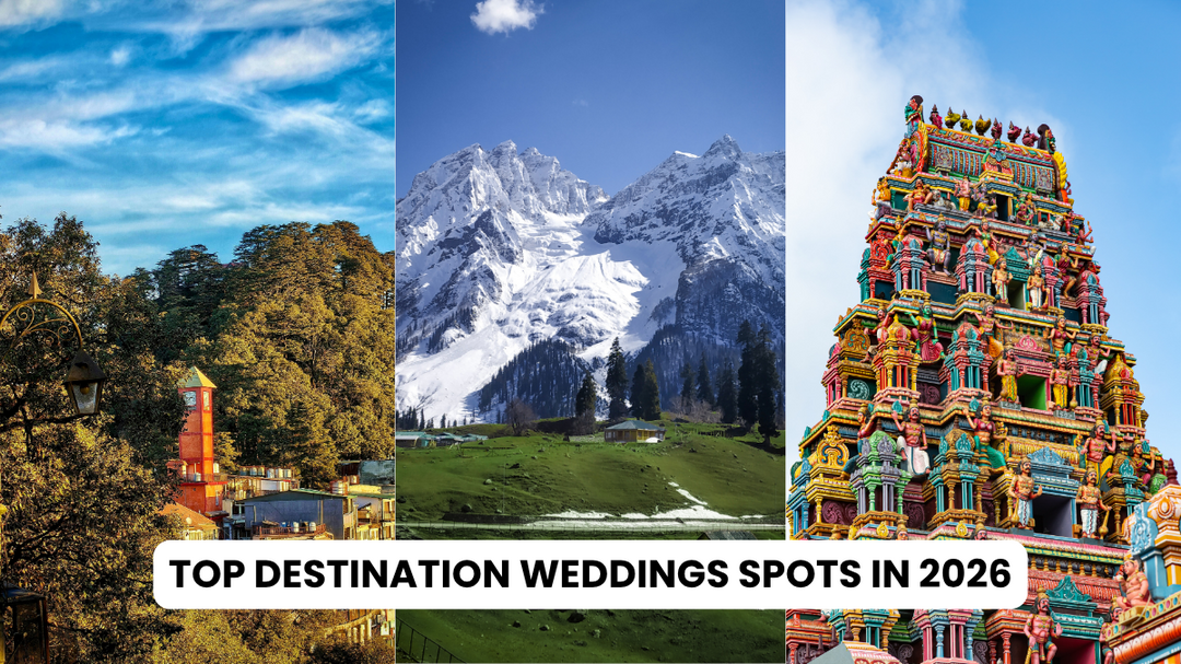 Mussoorie, Kashmir lead India's wedding travel trend