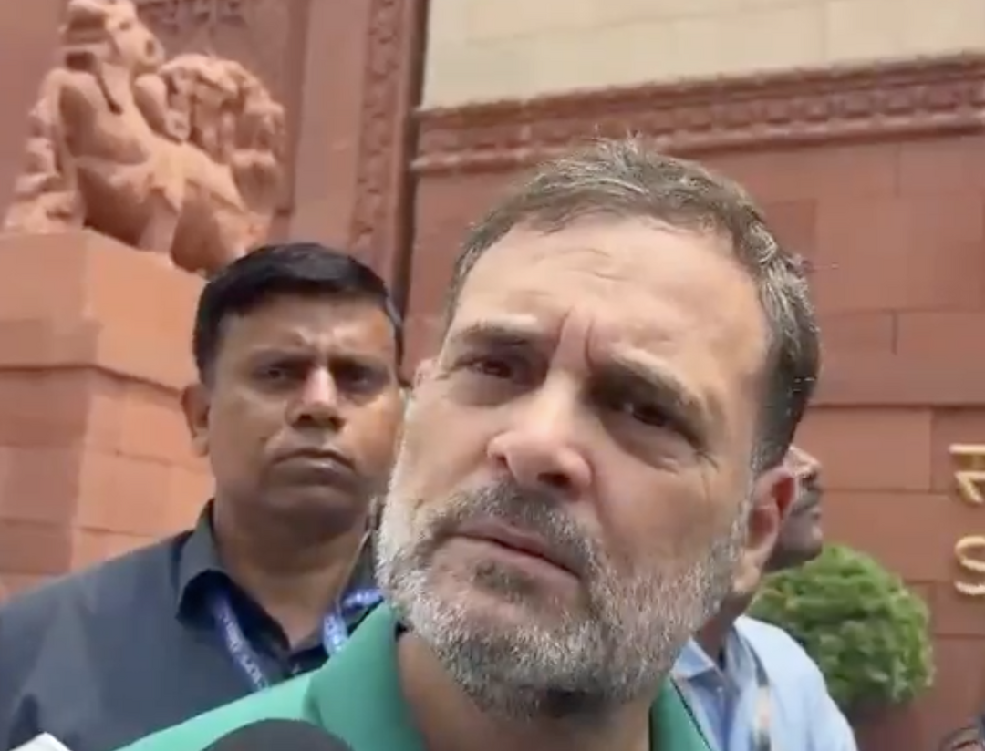 You don't interrupt when Shah speaks, why interrupt me?: Rahul to reporters
