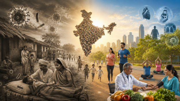 India’s health shift: From infections to lifestyle diseases