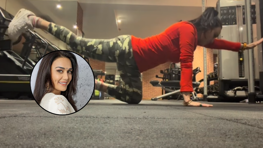 Preity Zinta returns to gym after shoulder injury