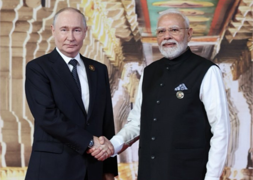 Govt shares pics of PM Modi welcoming BRICS leaders
