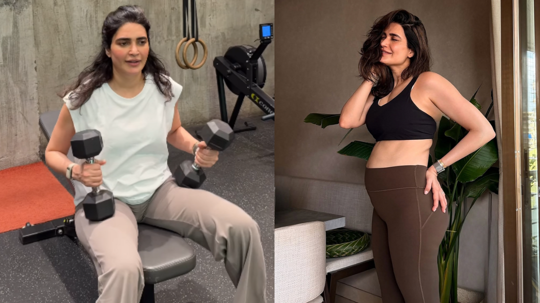 Karishma Tanna resumes gym workouts 2 months after son's birth