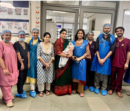 Ahmedabad Civil Hospital helps two critically ill newborns recover