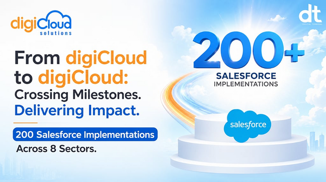 digiCloud Solutions crosses 200 Salesforce implementations