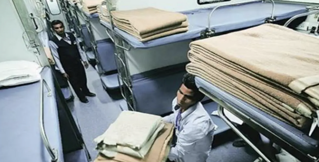 Indian Railways launch AI powered stain detection for bedsheets