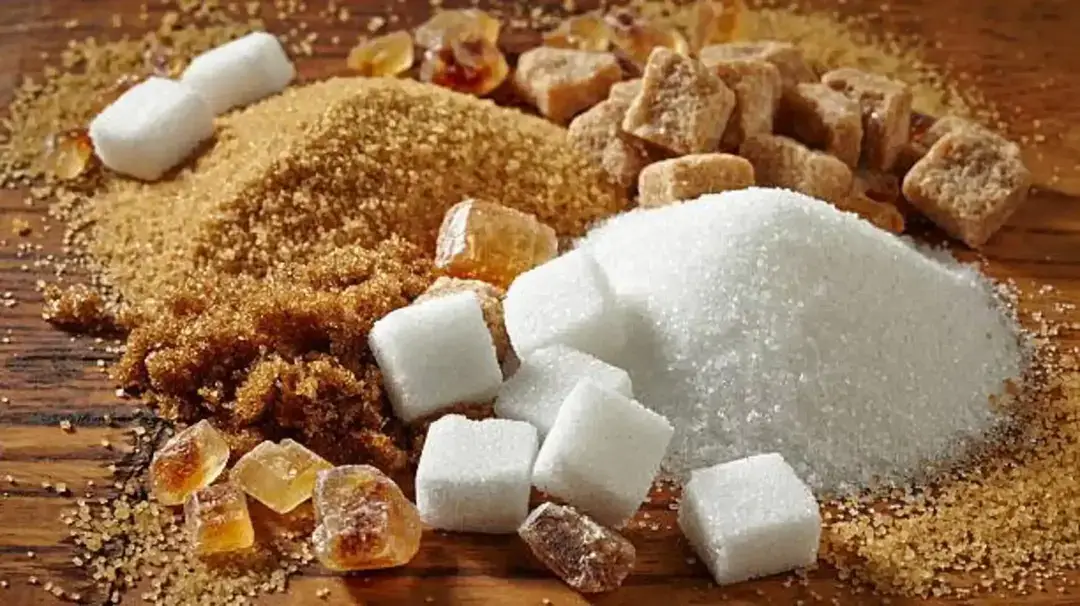 What happens to the body if a person replaces white sugar with brown sugar in their diet?