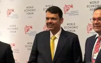 People with small minds, says Fadnavis after Raut's picnic at Davos comment