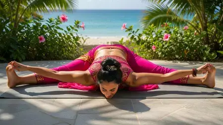 Upavistha Konasana: Yoga pose for flexibility & calm