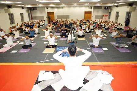 Gujarat launches 100-day drive ahead of International Yoga Day