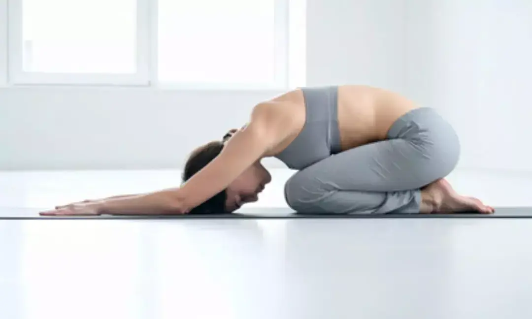 Calm your mind with Shashankasana