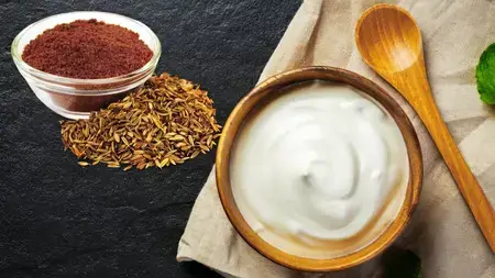 What are the benefits of having curd with roasted cumin seeds?