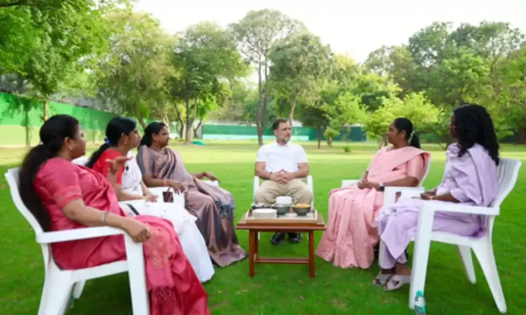 Rahul hails Kerala nurses as backbone of India's healthcare 