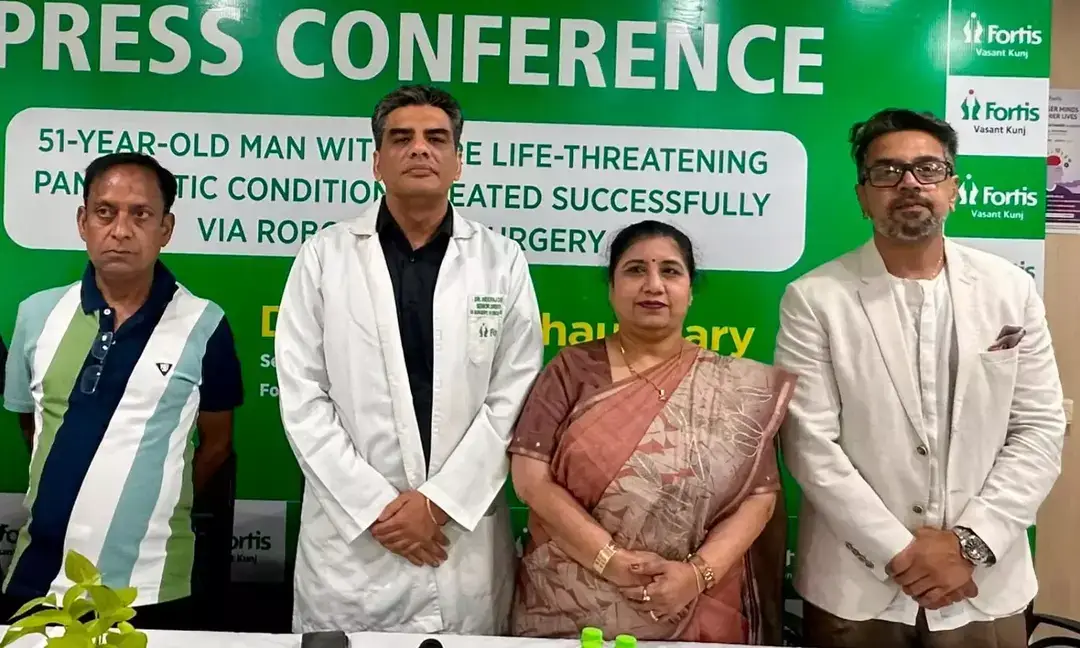 Robot-aided surgery saves pancreatic patient