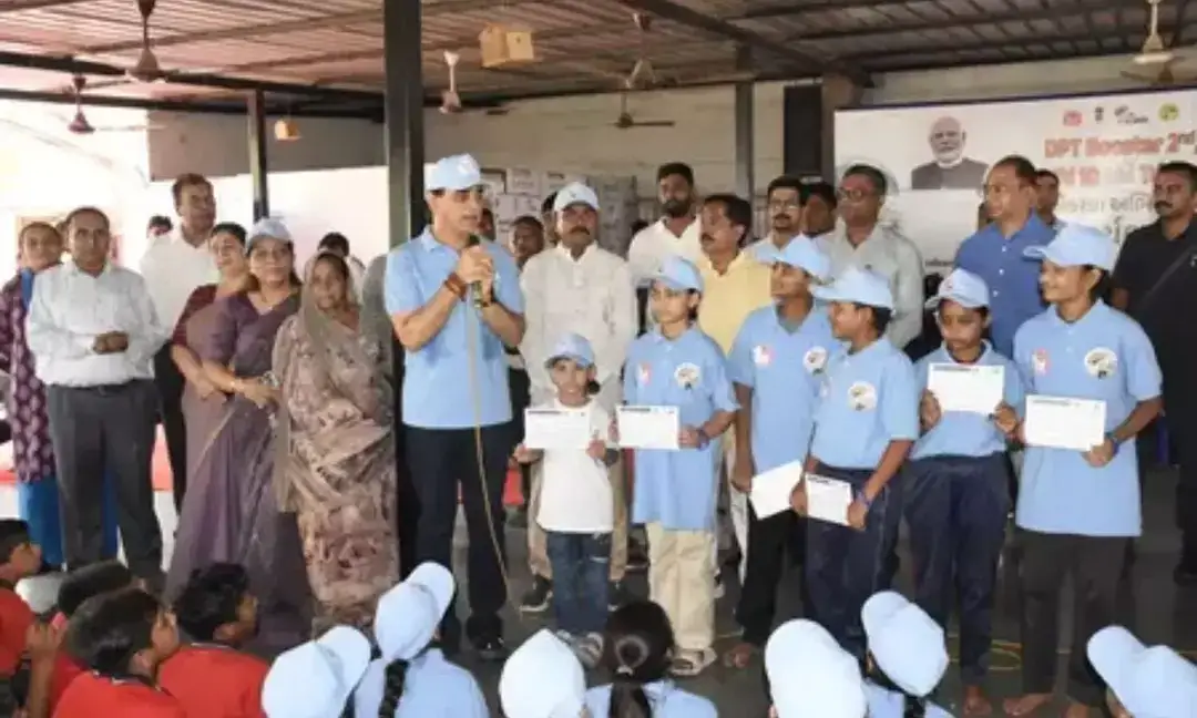  TD-DPT vaccination drive for 19 lakh schoolchildren