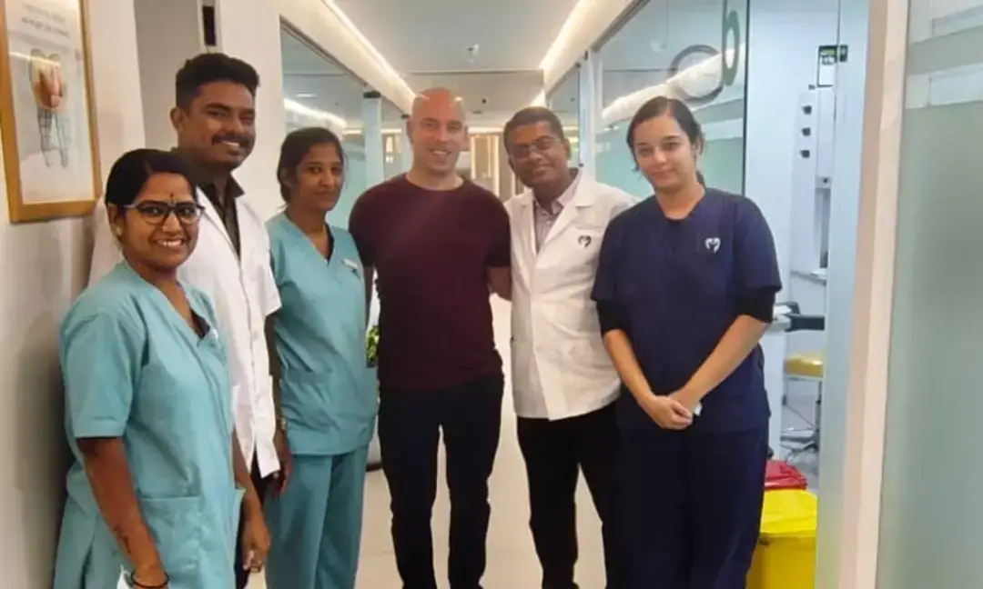 London man travels to Bengaluru for advanced dental treatment