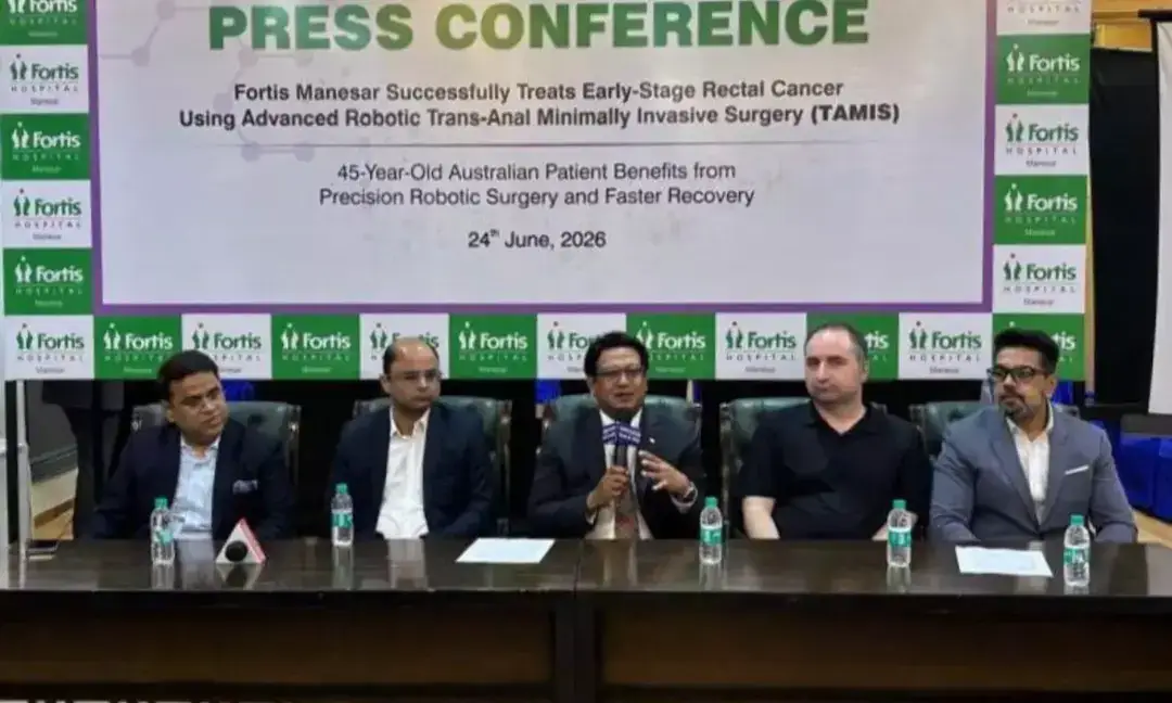 Australian man beats rectal cancer with robotic surgery in India 