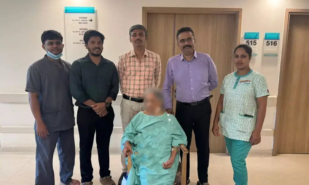 94-year-old stroke patient recovers after timely treatment