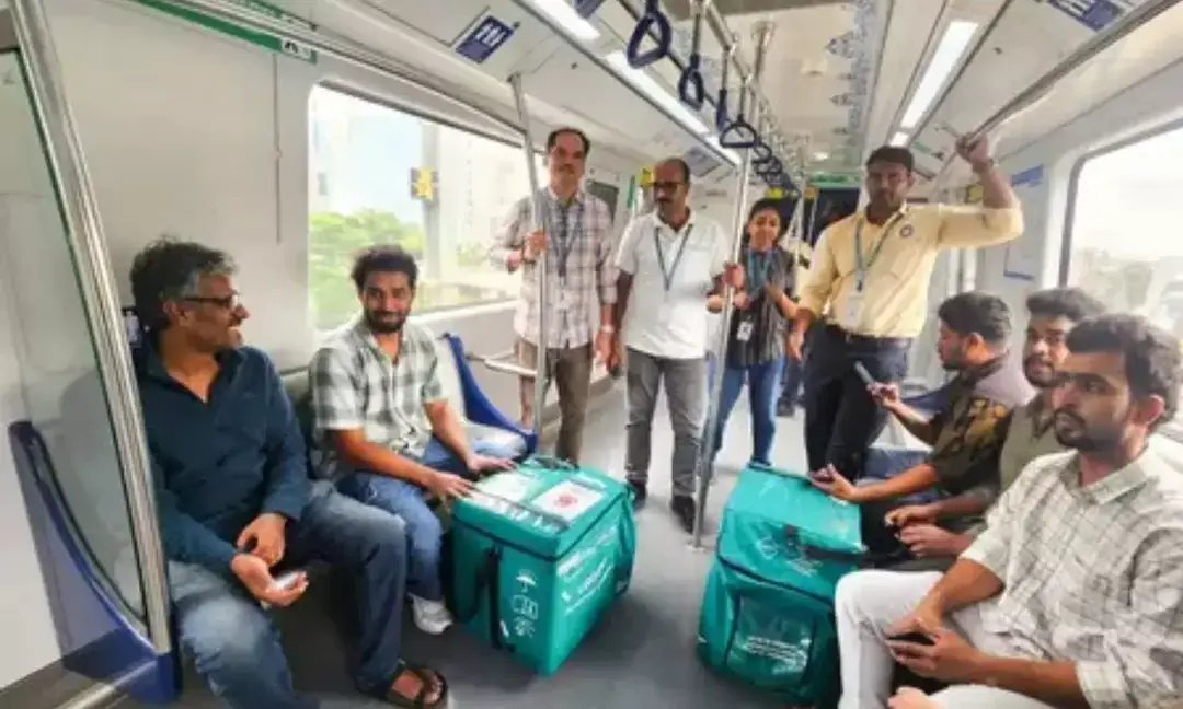Hyderabad metro helps save lives with organ transport