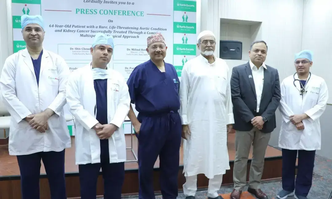64-yr-old treated for 3 life-threatening conditions in one stay