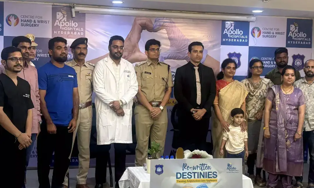Apollo Hyderabad honours hand surgery survivors