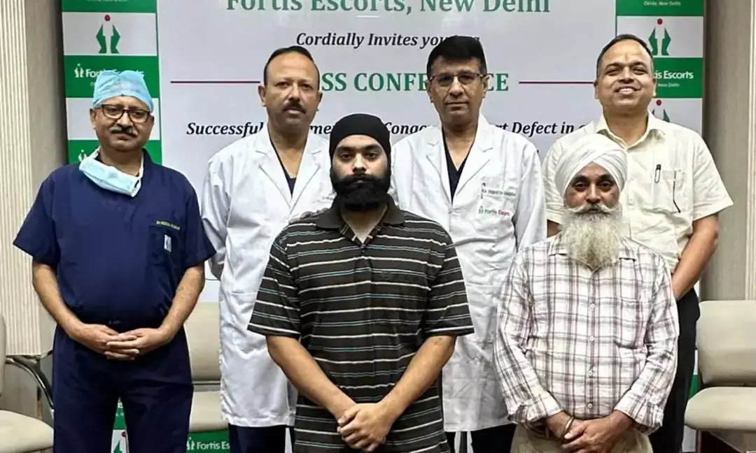 26-year-old merchant navy officer undergoes robotic heart surgery