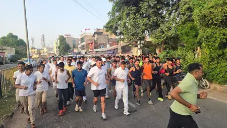 Marathon held in Karauli to mark Patel's 150th birth anniversary