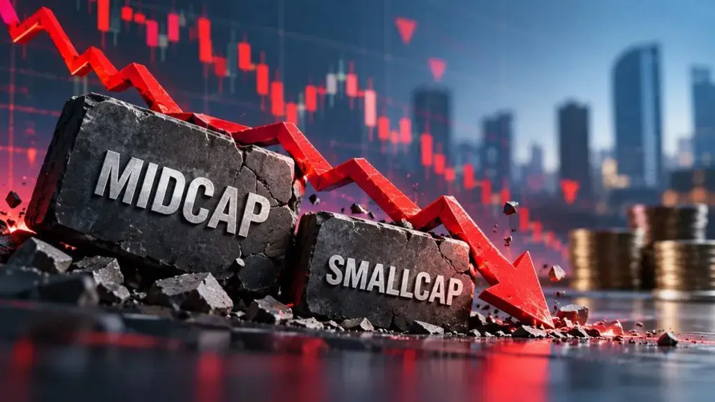 Small-cap, mid-cap indices post worst weekly decline in two years | The BSE fell 125.56 points on Friday