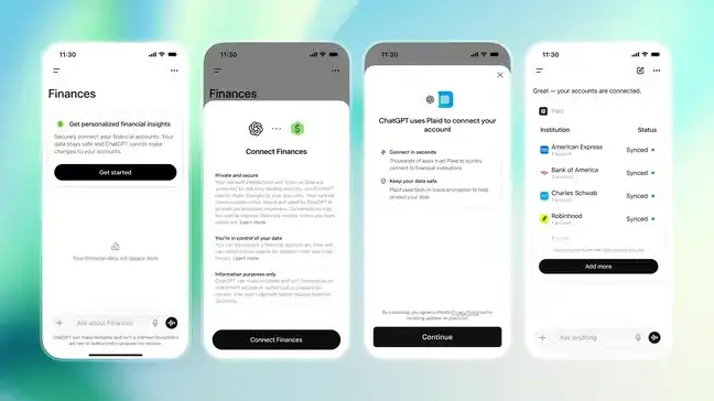 OpenAI introduces Personal Finance tool in ChatGPT for investments